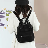 Fashion Women Small Travel Backpack Pretty Style Girls Shopping Backpack High Quality Durable Soft Fabric Daypack Backpack SAC