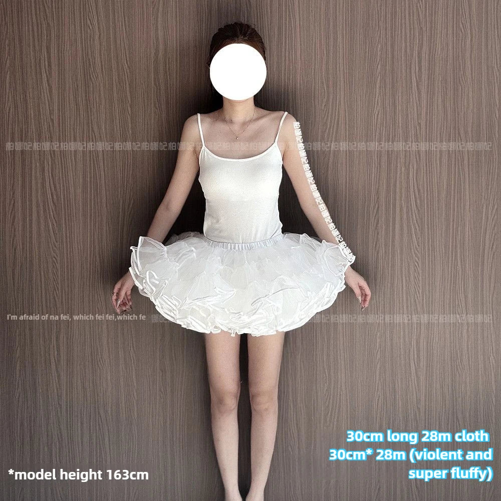 Fluffy Mesh Petticoat Underskirt – Lolita Crinoline