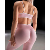 High-Waist Seamless Yoga Leggings