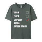 Funny Bakugo "Mentally Dating" T-Shirt