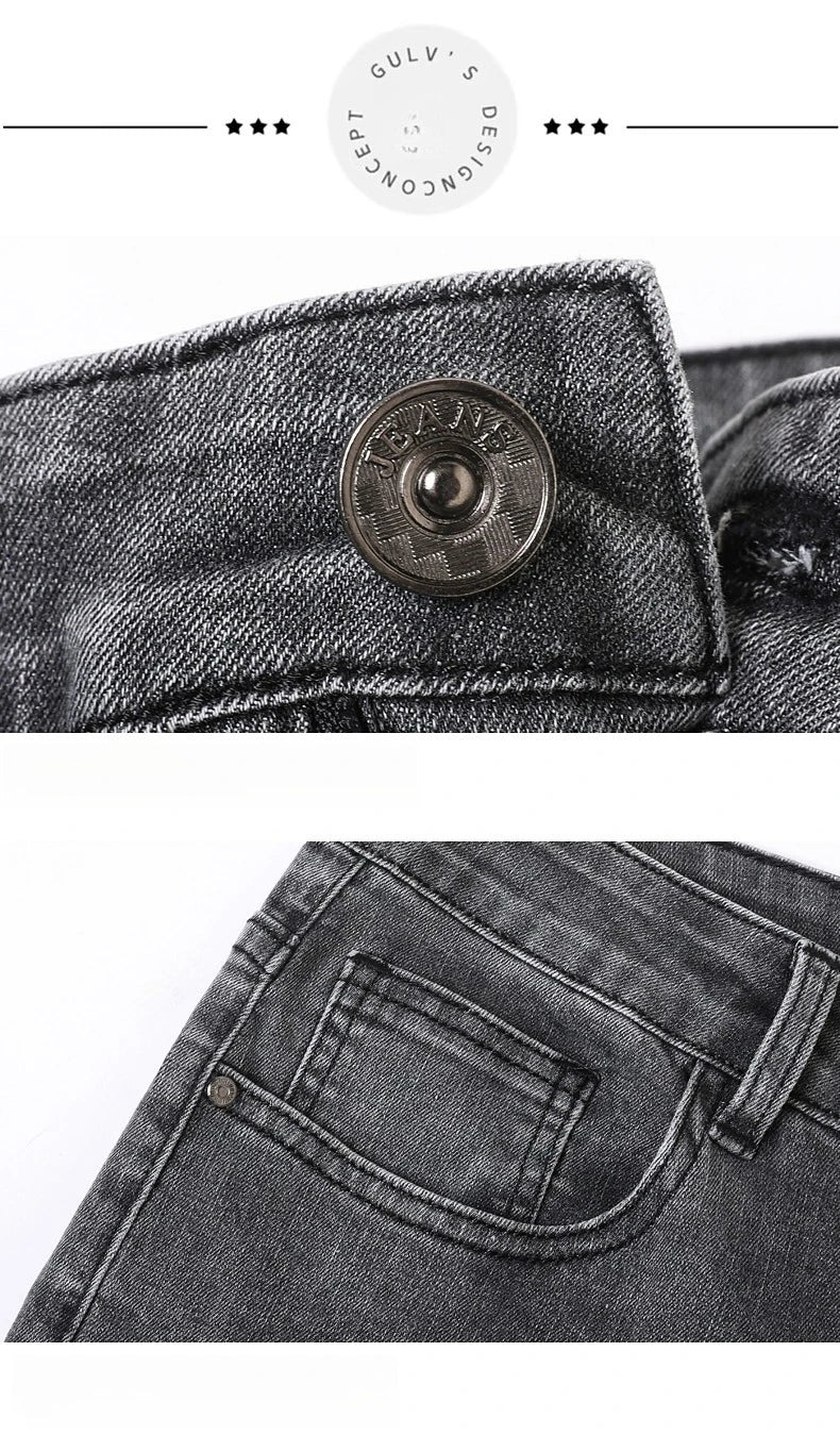 Men's Stretch Straight-Leg Jeans