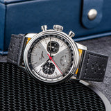 Sugess Pilot Watch Men ST1906 Movement Handwind Chronograph Wristwatches Sapphire Waterproof Hand Wind PowerReserve Luminous V2