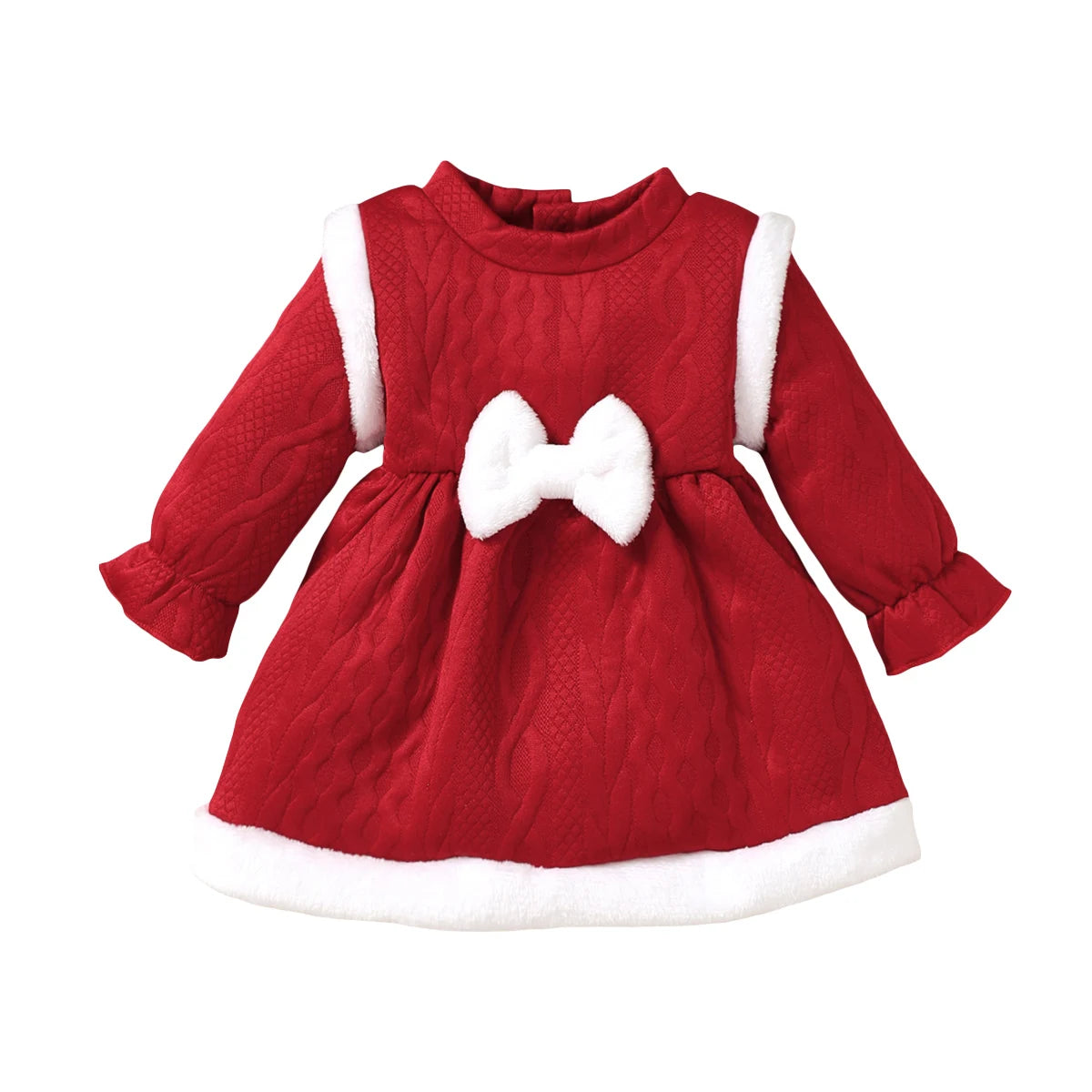 Toddler Girls Velvet Holiday Dress