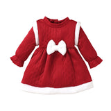 Toddler Girls Velvet Holiday Dress