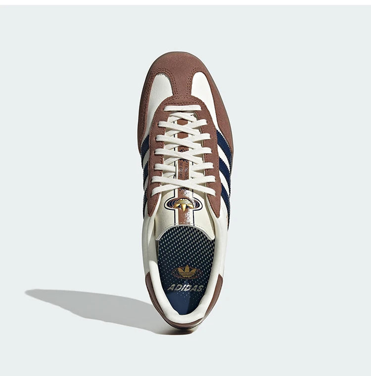 Adidas genuine clover men's and women's retro low cut wear-resistant casual board shoes JP9221