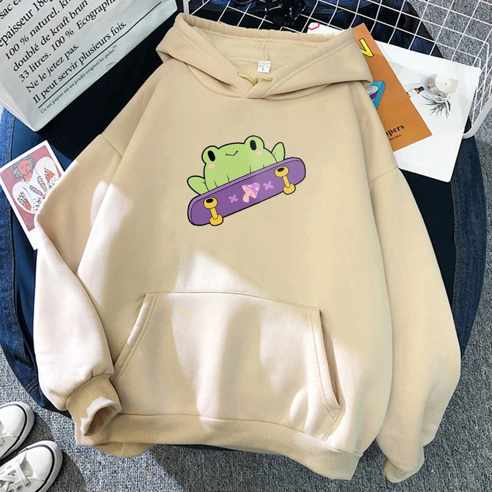 Frog Respect Skateboard Hoodie