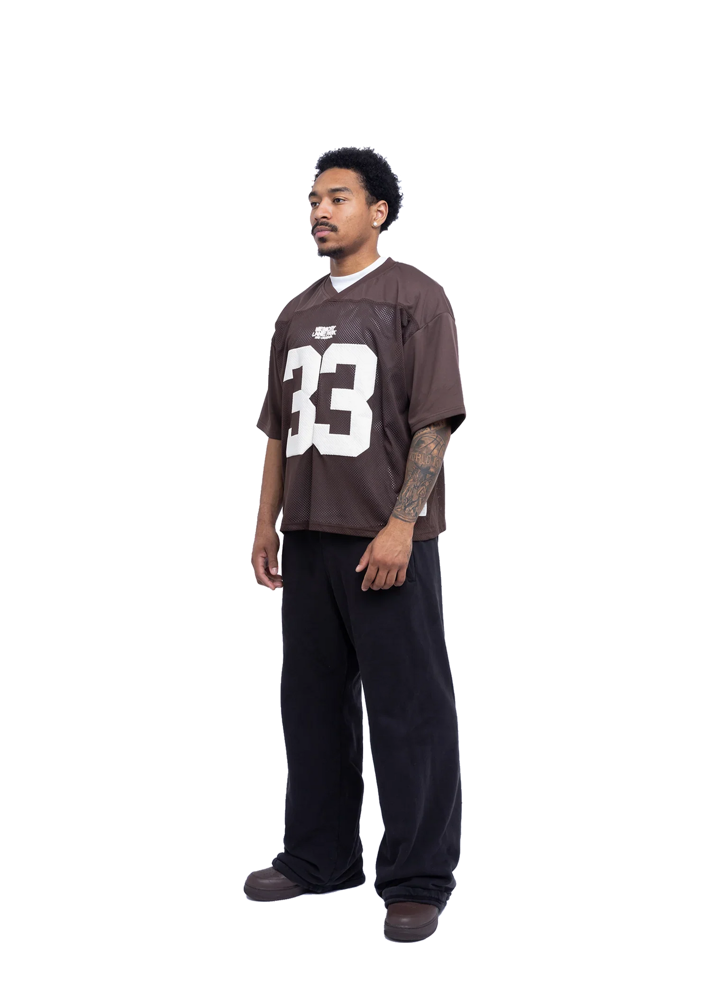 Y2K Retro Oversized Mesh Jersey