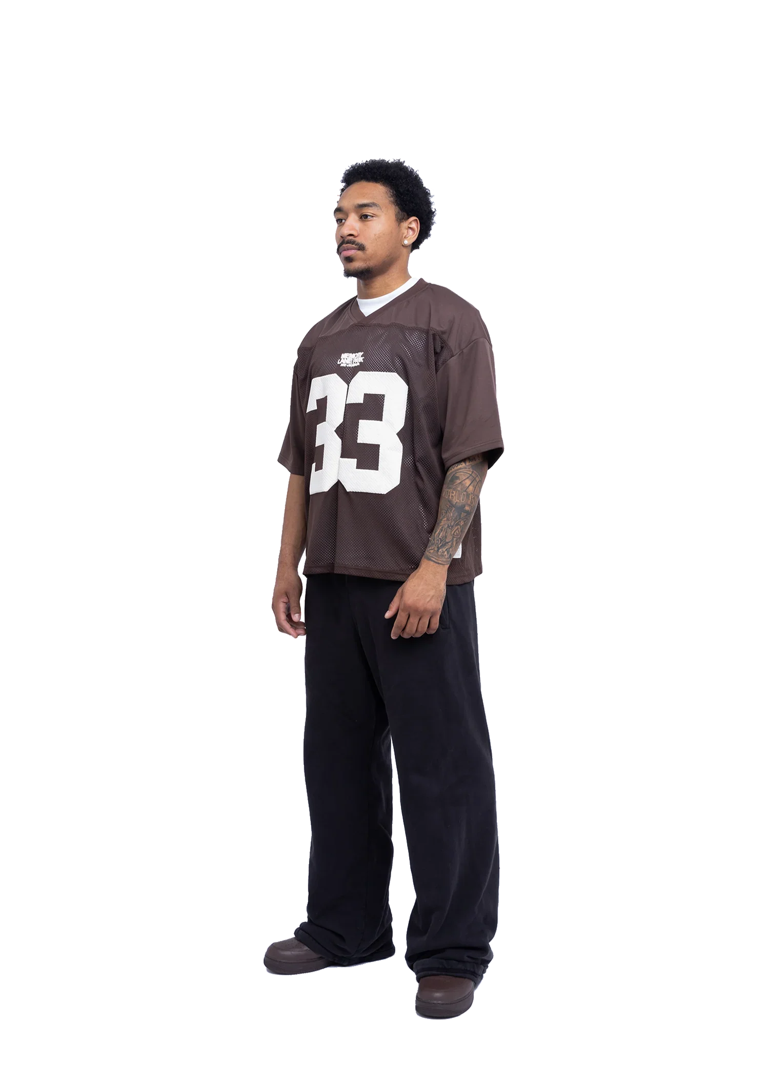 Y2K Retro Oversized Mesh Jersey