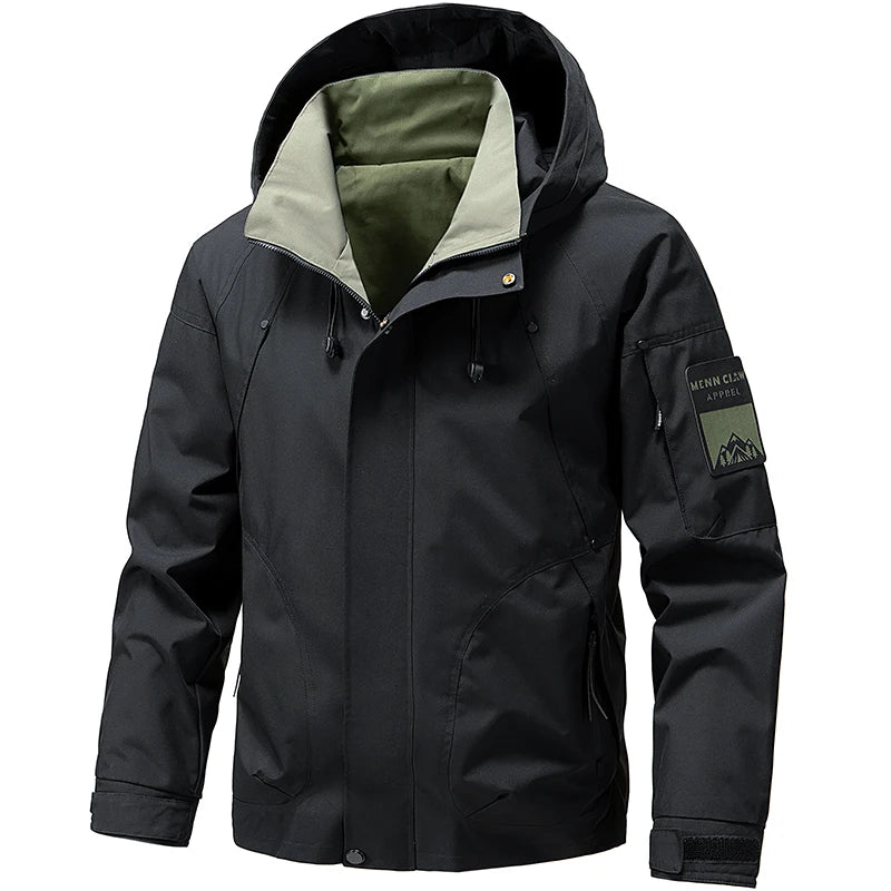 Men’s Lightweight Waterproof Hooded Softshell Jacket