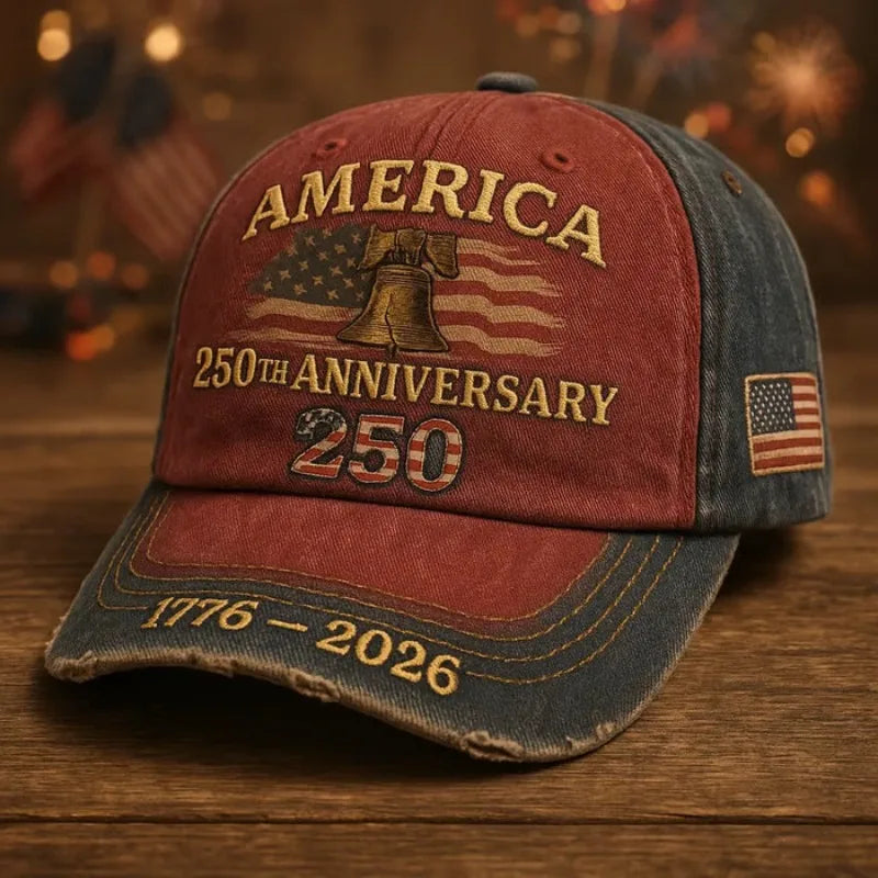 Patriotic USA Embroidered Baseball Cap | All-Season Unisex Hat