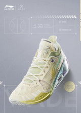 Li-Ning Men's WADE 808 3 ULTRA V2 Professional Basketball Shoes BOOM Springy Heel Support LiNing Durable Game Shoes ABAU047