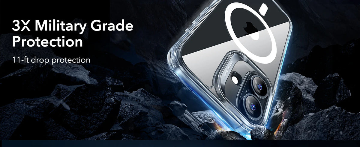 ESR Magnetic iPhone Case with Camera Guard