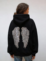 Women's Sequined Wing Hoodie