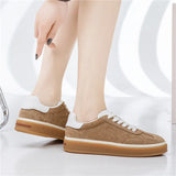 MORAZORA Women's Genuine Leather Platform Sneakers
