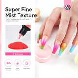 Saviland 12-Color Airbrush Gel Nail Polish Set