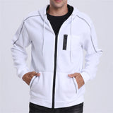 Men’s Fleece Zip-Up Hoodie with Pockets