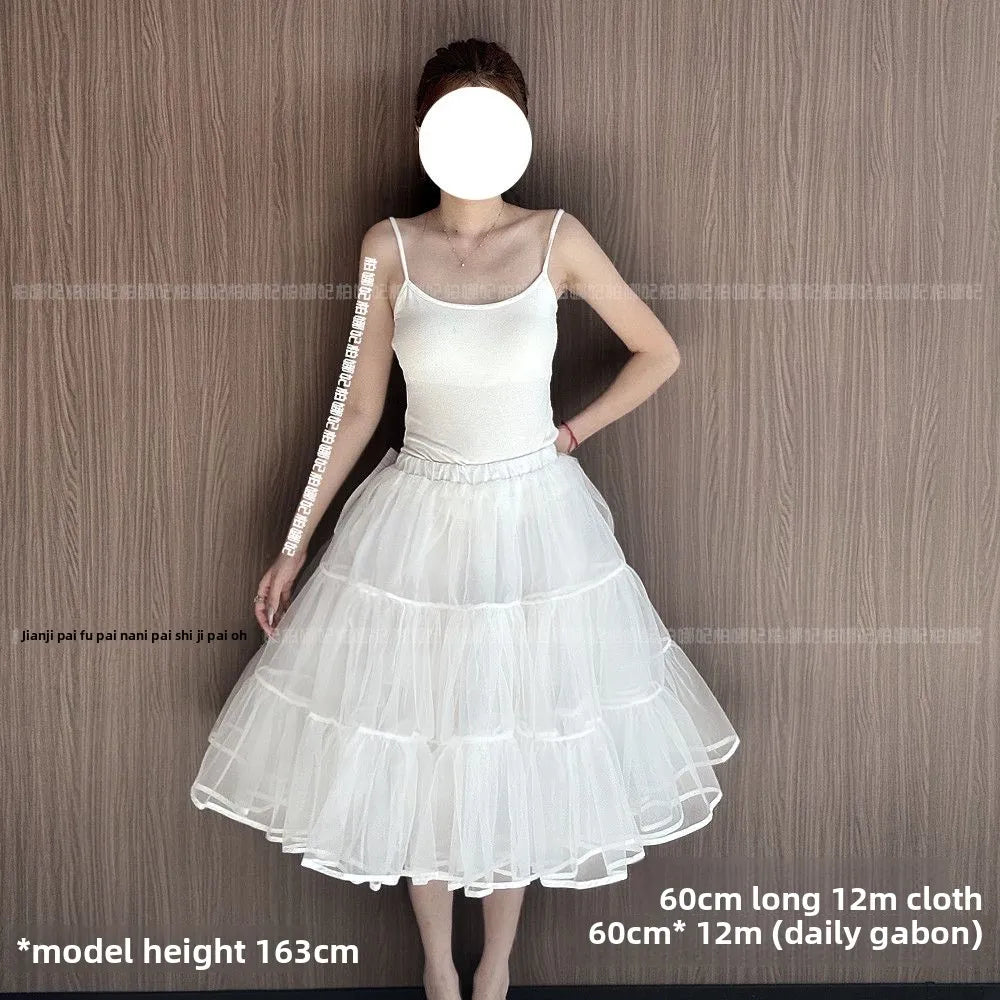 Fluffy Mesh Petticoat Underskirt – Lolita Crinoline