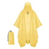 3-in-1 Hooded Waterproof Rain Poncho | Outdoor Adventure