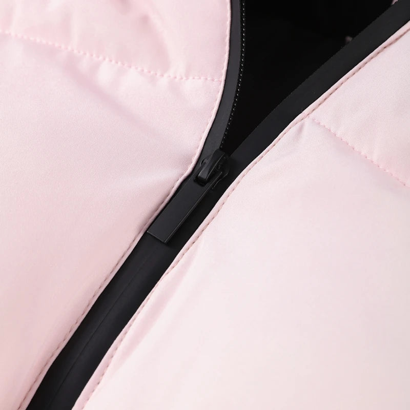 Windproof Faux Fur Ski Jumpsuit