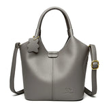Brand High Quality Soft Leather Large Capacity Top-handle Bags Female Handbags Women Shoulder Crossbody Totes Messanger Bag Sac