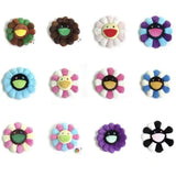Rainbow Daisy Children's Plush Pillow, Japanese, Sunflower, Floor Game Mat Seat Pillow Sofa House Car Decoration Plush Pillow