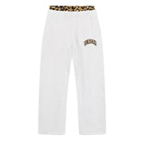 Men's Leopard Print Hoodie & Pants Set