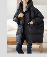Women’s Oversized White Duck Down Puffer