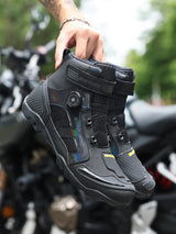 Motorcycle Riding Men Boots Waterproof Motocross Cycling Shoes Off-Road Motorbike Racing Anti-drop Breathable Equipment Sof