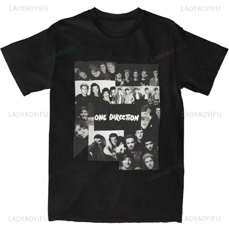 One Direction Cotton Graphic T-Shirt for Men & Women