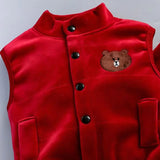 Children’s 3-Piece Padded Cartoon Outfit