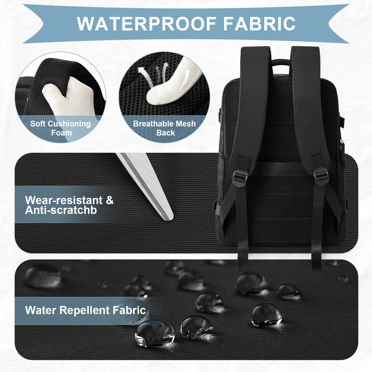 Women Backpack Travel Cabin Airplane Wizzair 40x30x20 Backpack Travel Cabin Hand Luggage Handbag Mens Backpack Notebook Backpack