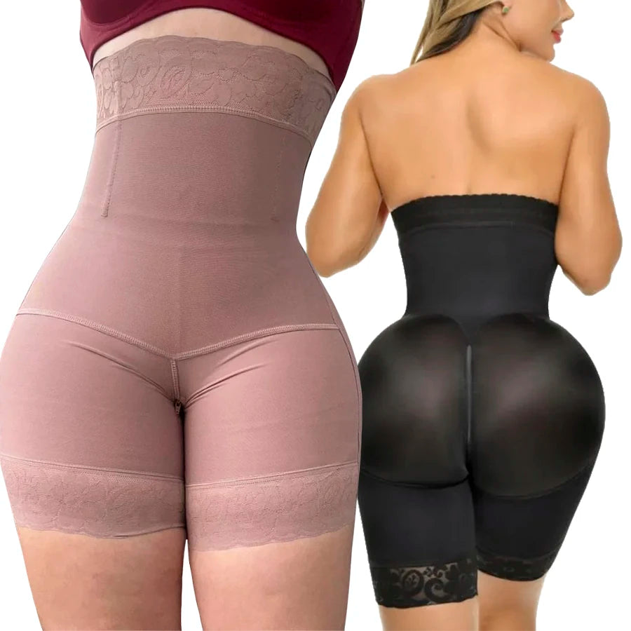 High Waist Seamless Butt Lifter Shapewear – Firm Control Tummy Girdle