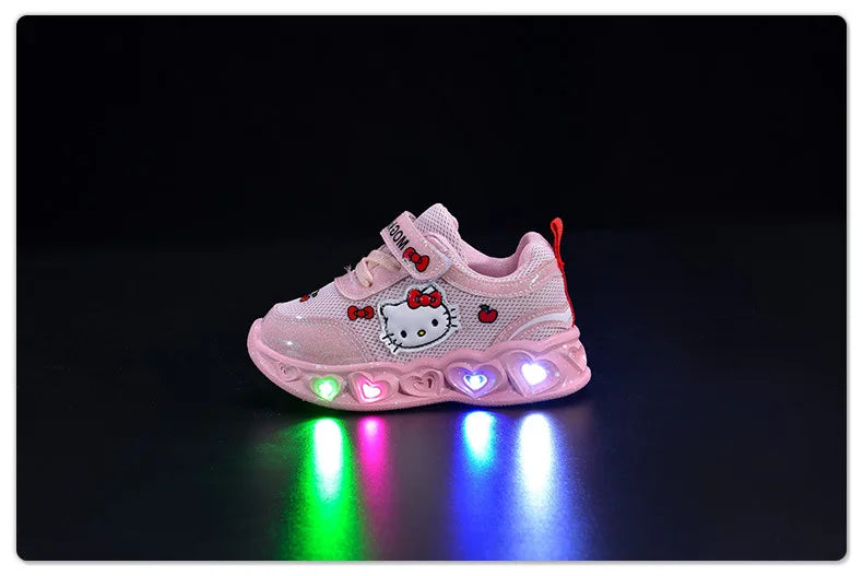 Kids’ LED Light-Up Cartoon Sneakers