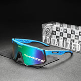 KDEAM High-End Sports Sunglasses Polarized Men's Cycling Glasses Dismountable TR90 Frame And Nose Pads Easy To Exchange