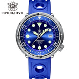 STEELDIVE SD1975 Luxury Auto Watches Men Dive Watch 300m Waterproof C3 Luminous Clock Sapphire Mirror NH35 Mechanical Wristwatch
