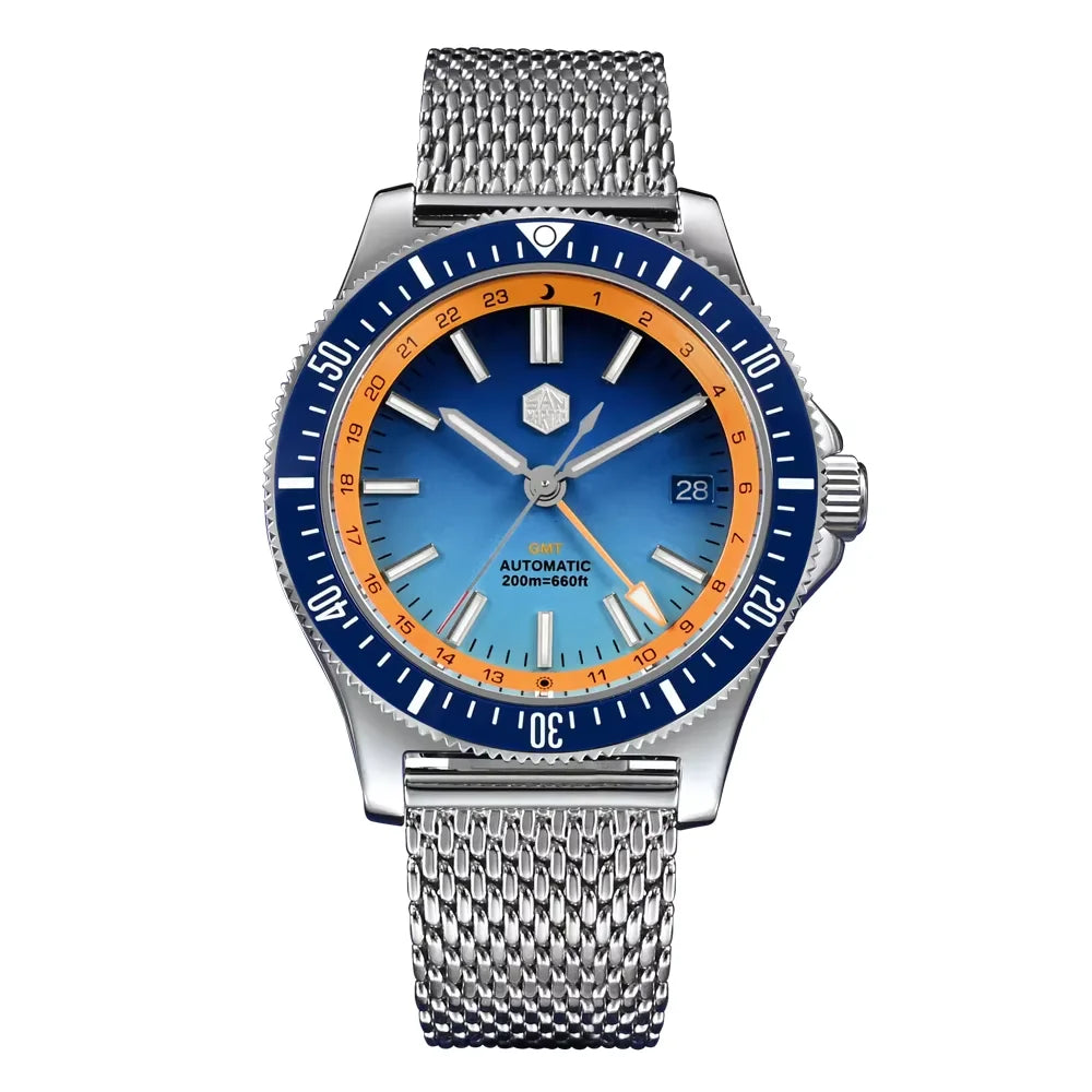 San Martin 41mm GMT Dive Watch – NH34 Automatic