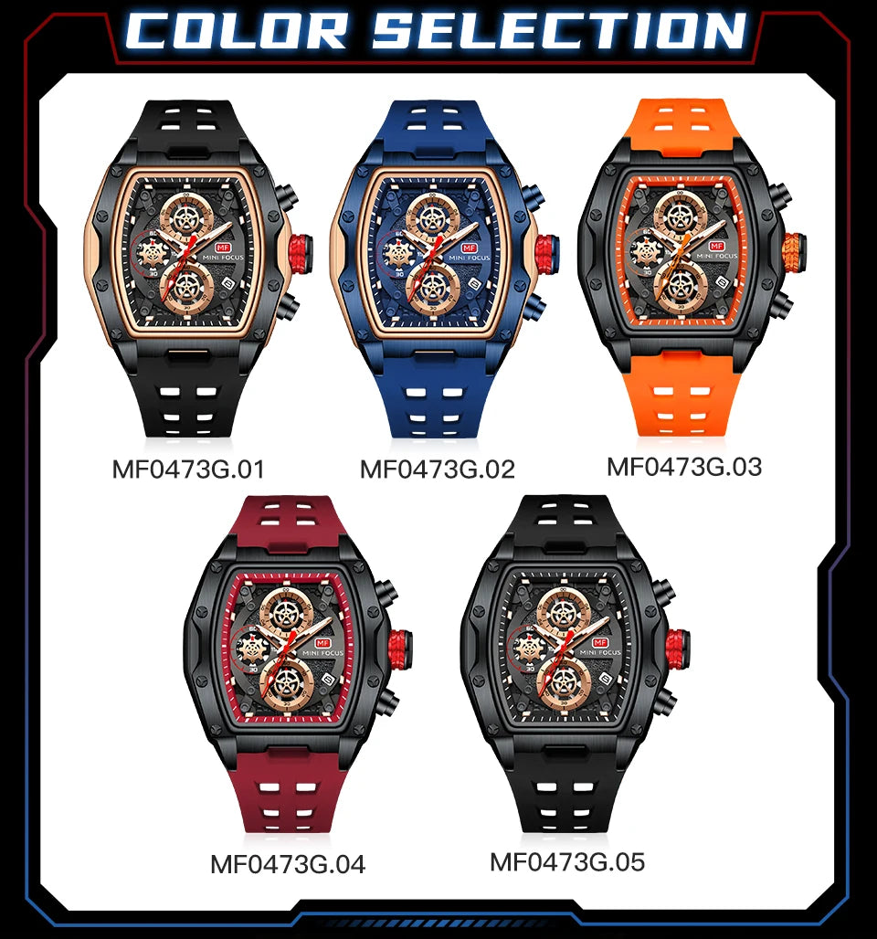 MINI FOCUS Warrior Chronograph Men’s Watch