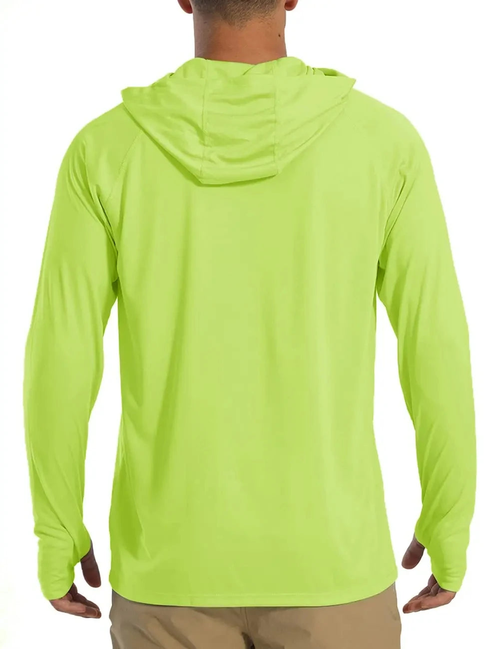 TACVASEN Men's Quick-Dry Long Sleeve Hooded T-Shirt