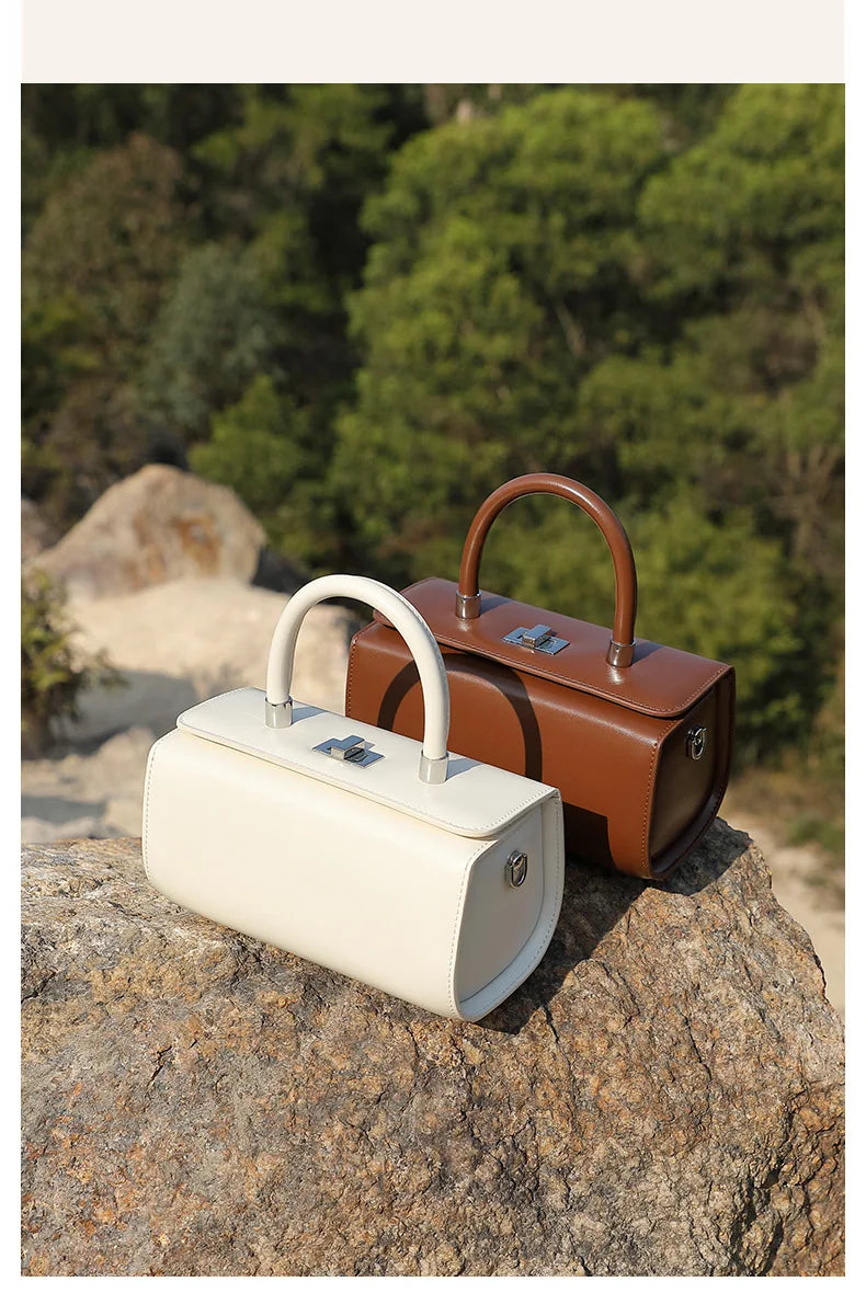 YANATARI Genuine Leather Woman Bag Shoulder Bag Handbags Ladies Crossbody Bags Luxury Designer Minimalism Bag Mini Bag White