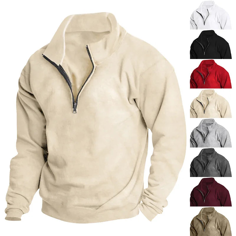 Men’s Fleece Half-Zip Sweatshirt