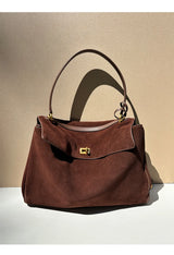 Luxury Pearl Floral Mini Duffel