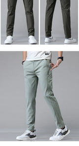 Men's Lightweight Stretch Slim-Fit Pants