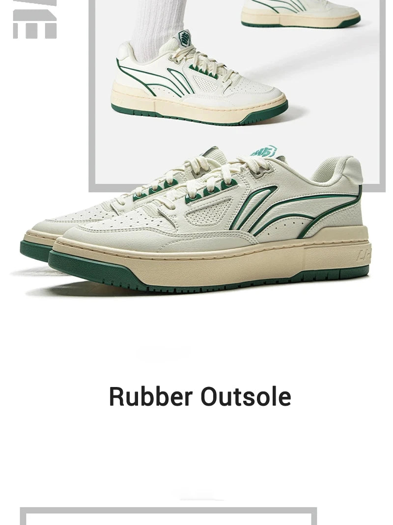 Li-Ning Unisex BADFIVE ROOKIE Basketball Culture Shoes DUAL CUSHION Sport Shoes LiNing Men Women Street Style Sneakers ABCV007