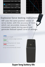 【Queling】 VBT Cube Linear Encoder Velocity Based Training VBT Sensor Rope Fitness Strength Training