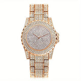 Fashion Crystal Steel Women's Quartz Watch