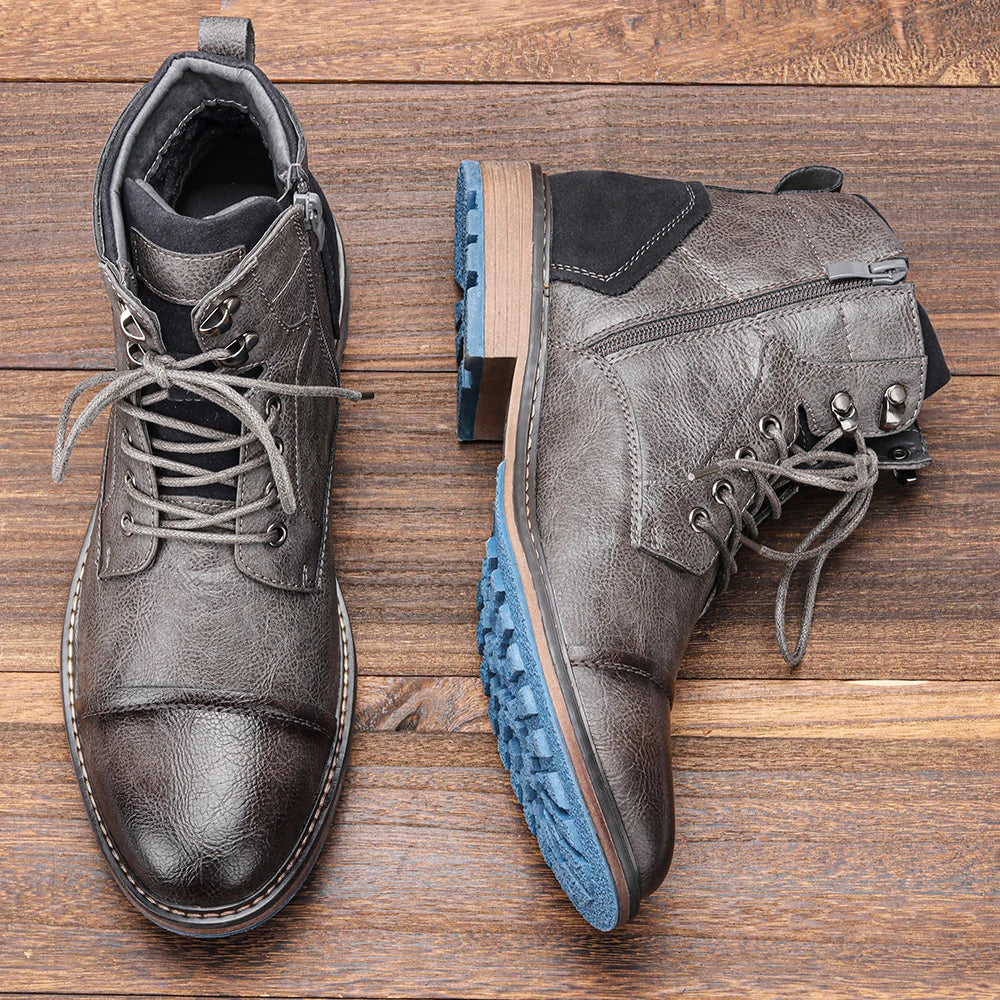 Men’s Classic Leather Ankle Boots