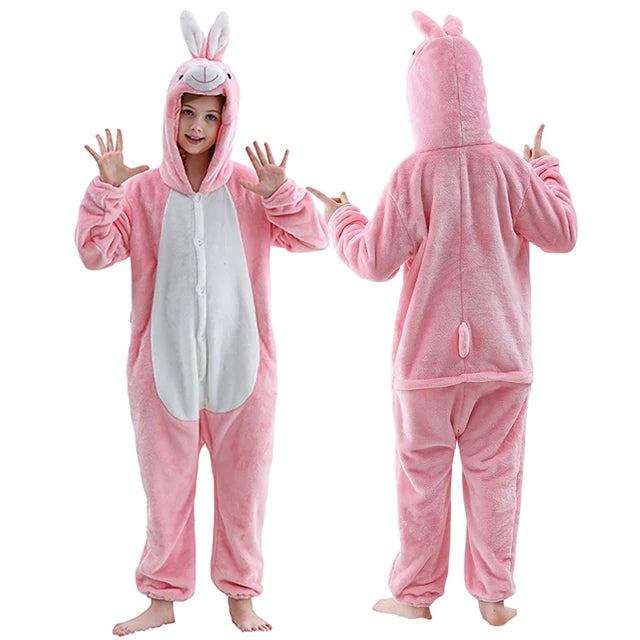 Kids' Capybara Flannel Onesie