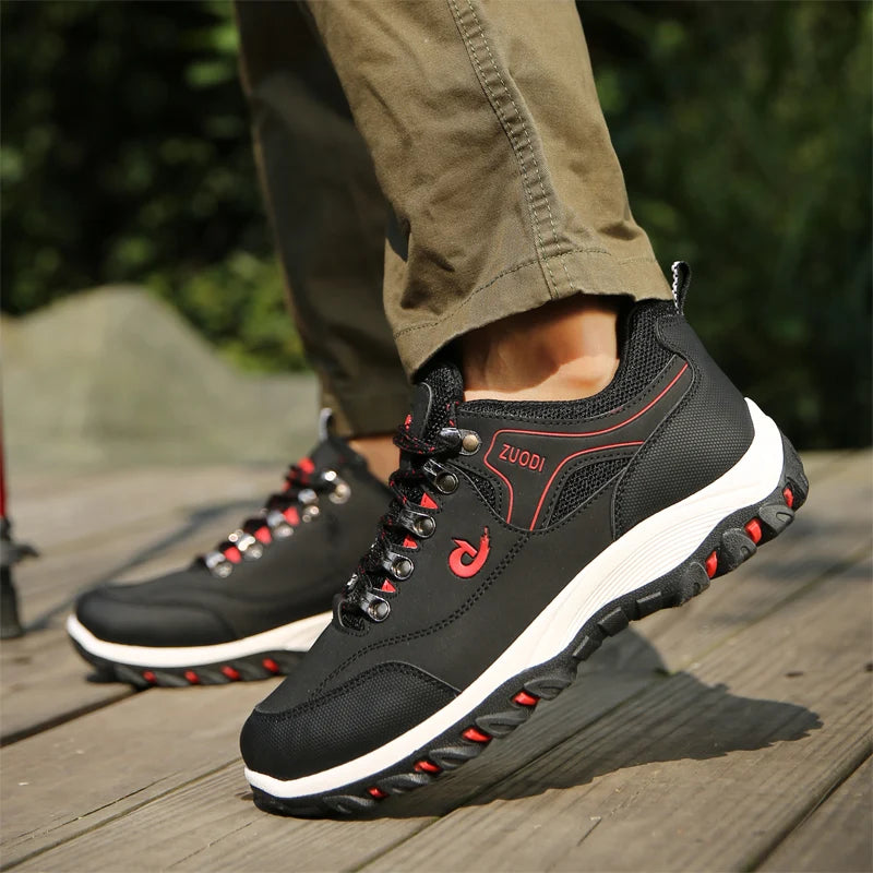 SNORW Men's Microfiber Casual Sneakers | All-Season Style