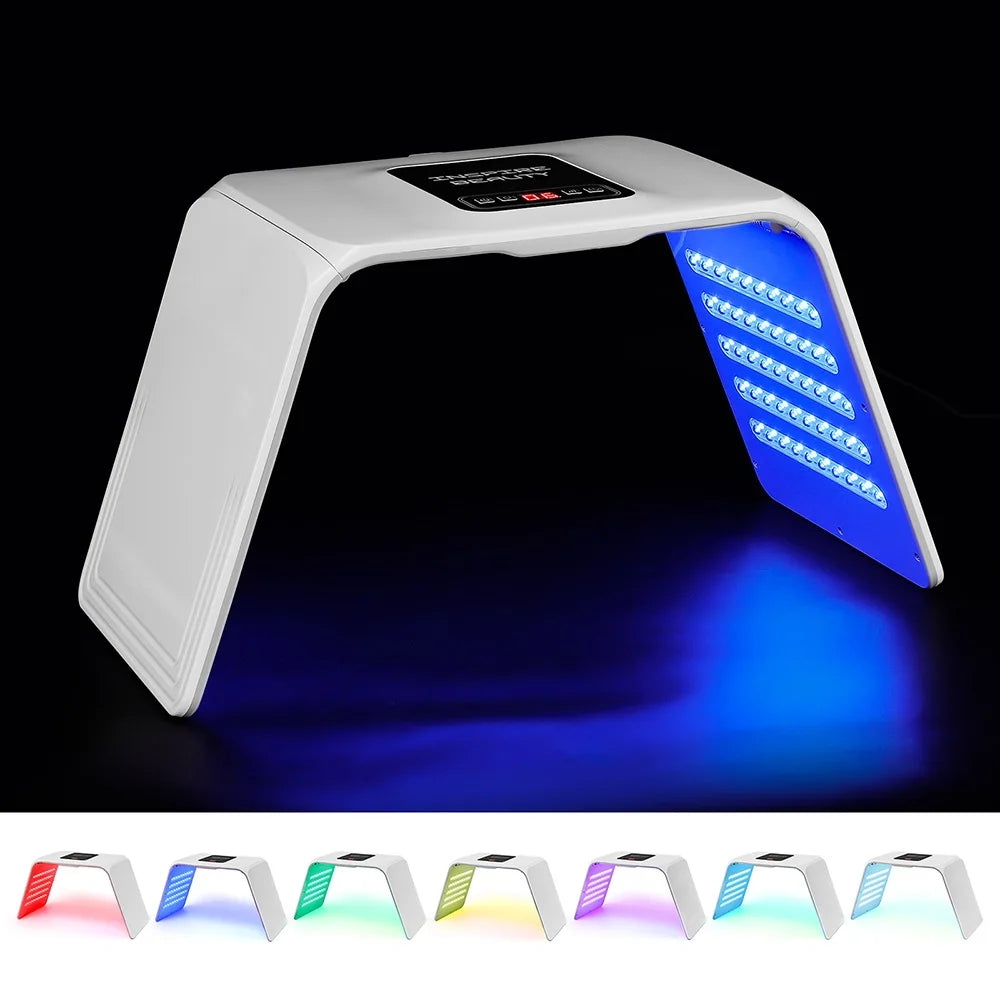 160 LEDs Foldable 7 Colors LED Photon Machine Home Use Beauty Salon LED Facial Body SPA Mask PDT Machine Face LED Mask Skin Care