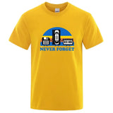 Never Forget Retro Graphic T-Shirt